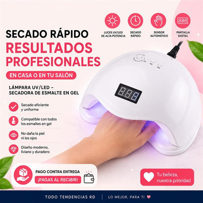 Lámpara UV/LED – Secadora de Esmalte en Gel